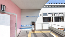 介護施設のエントランスエリア