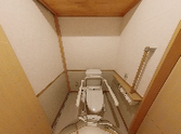 清潔なトイレ設備
