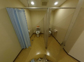 整備された清潔なトイレ