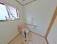 ケアを行うトイレスペース