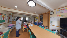 介護施設の居心地の良い空間