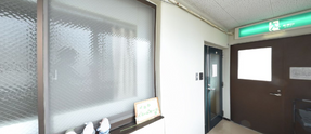 介護施設の職員通路