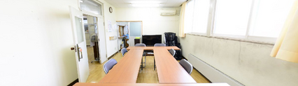 介護施設内の居心地の良い居間