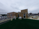 職員が活用する屋上