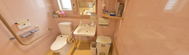 清潔なトイレ設備