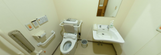 清潔感のあるトイレ設備