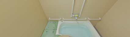 介護施設の設備整った浴室