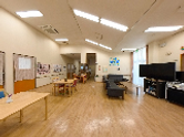 ケア施設の共有リビング