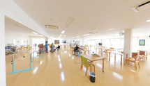 介護施設の共有エリア内部