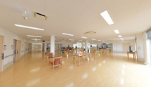 清潔感あふれる介護施設内部