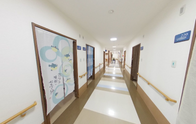清潔な施設通路