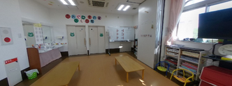 施設内の快適な共用ラウンジ