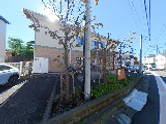 静かな住宅街の外観  