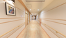 清潔感のある施設内廊下