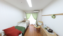 介護施設内のモデルルーム風景