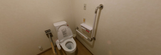 施設のトイレ設備、安全性重視