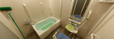 介護施設内のバリアフリー浴室