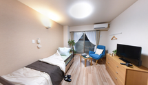 居心地の良い介護施設の部屋