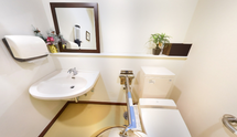 福祉施設内のトイレ設備