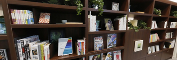 居心地の良い読書コーナー