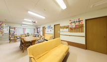 介護施設のリビングルーム