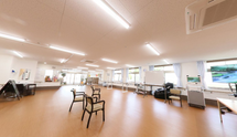 介護施設内の共用エリアの光景