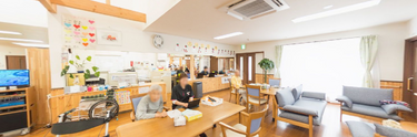 居心地の良い介護施設の共有部