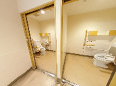 清潔なトイレの設備