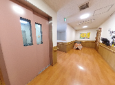 ゆとりのある通路スペース