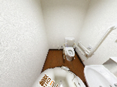 設備整備されたトイレ