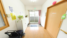 広くて清潔感のある介護施設