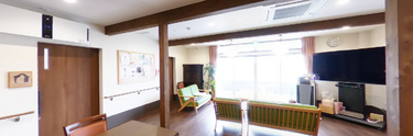 介護施設内部の共用エリア