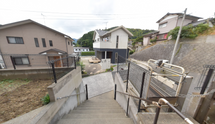 介護施設の玄関付近