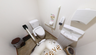 清潔感あるトイレの内観