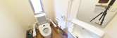 介護施設内のトイレと手洗い設備