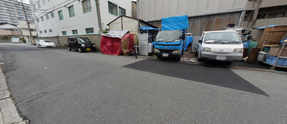介護施設外観と周辺環境