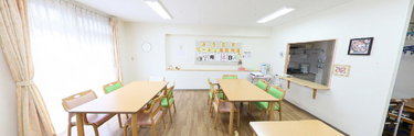 介護施設のダイニングエリア