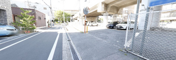 都市型介護施設の外観