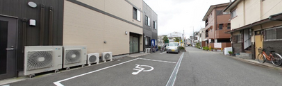 現代的なデザインの介護施設