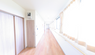 介護施設の職員用通路の光景