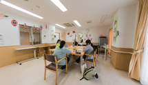 介護施設の居心地の良い空間
