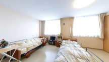 高齢者介護施設の居住スペース