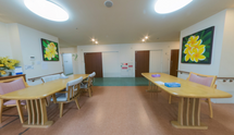 介護施設のアットホームな受付