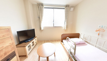 居心地の良い介護施設の部屋