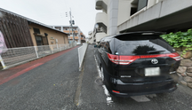 介護施設とその周辺風景