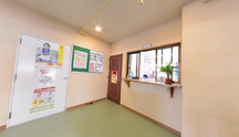 介護施設のエントランスホール