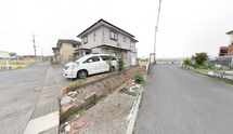ゆとりある街並みが広がる