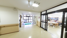 広々とした共有エリア