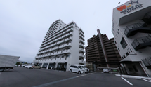 介護施設外観と周辺環境