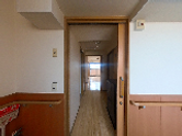 長い廊下のある施設